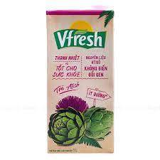 Trà atiso ít đường vfresh - hộp giấy 1l 1 hộp
