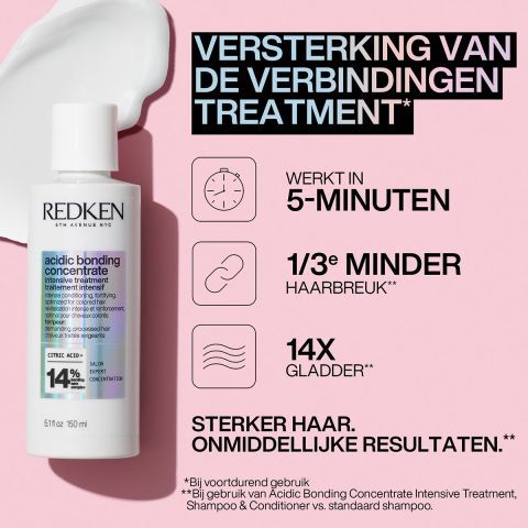 Tinh Chất Phục Hồi Cấu Trúc Tóc Chuyên Sâu REDKEN Acidic Bonding Concentrate Intensive Pre-Treatment 150ml