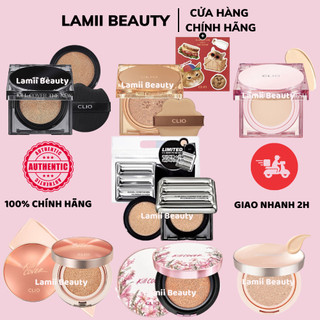 Phấn nước CLIO KILL COVER FOUNWEAR/THE NEW FOUNWEAR KOSHORT MÈO/FIXER/GLOW FITTING/MESH GLOW CUSHION