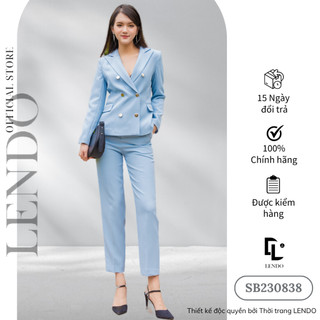 Sét Bộ Vest Hai Hàng Cúc LENDO SB230838