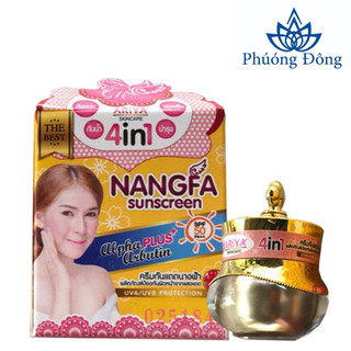 (Chính hãng) Kem NANGFA Sunscreen Dưỡng Trắng Da Chống Nắng Che Khuyết Điểm SPF 50 PA+++
