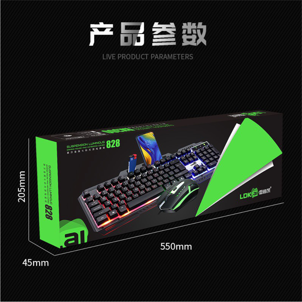 Bàn phím máy tính chơi Gaming V4 led RGB  siêu đẹp chống nước dành cho game thủ văn phòng HÀNG CHÍNH HÃNG