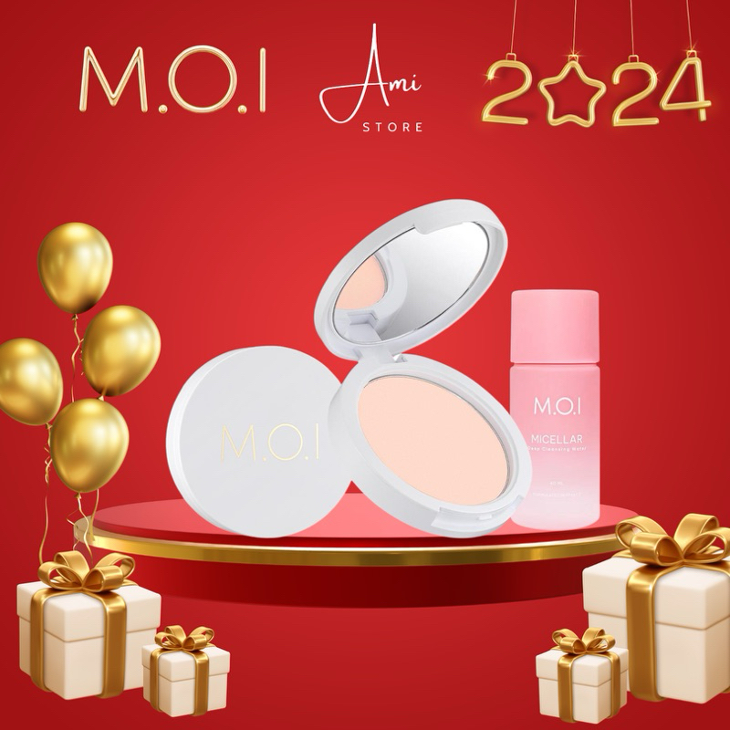 [Màu Mới] Phấn Phủ Kiềm Dầu MOI COSMETICS - CHUẨN CHÍNH HÃNG