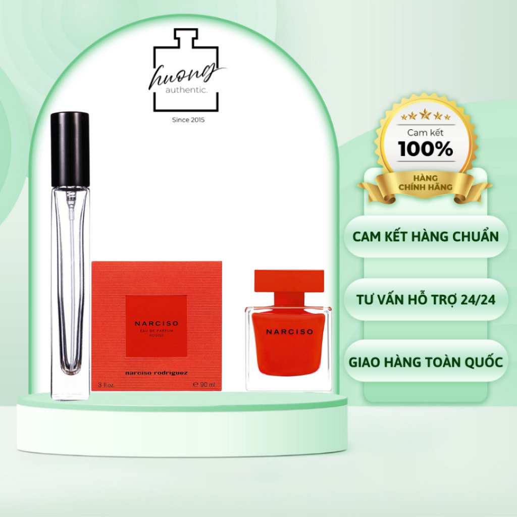 [Mẫu thử nước hoa 5ml - 10ml] Narciso Rouge EDP  Women