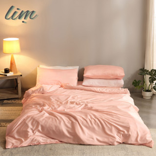 Bộ 3 Món Ga Phủ Drap Giường SỢI TRE Cao Cấp P HomeTM️ (1 ga + 2 vỏ gối) Hồng Rosé Pink