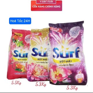 Bột giặt surf túi 5.3kg / 5.5kg