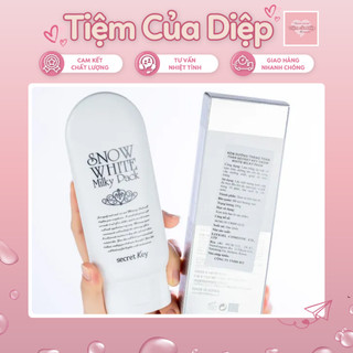 Kem body trắng da CHÍNH HÃNG  Secret Key Snow White Milky Pack 200g