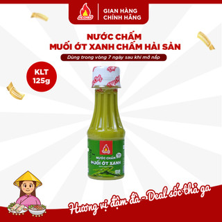 Sốt gia vị chấm muối ớt Xanh AZ CHEF chai nhỏ 125g ( chấm hải sản, đồ nướng, lẩu, hoa quả…)