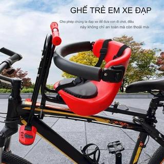 Ghế gắn trên xe đạp xe điện cho trẻ em tháo lắp nhanh gọn, ghế ngồi xe đạp xe đạp điện có đai an toàn, ghế ngồi xe đạp