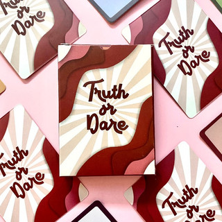 Bộ bài drinking game truth or dare thách hay thật cho bạn bè hottrend đi nhậu khuấy động bầu không khí 35 lá Deme