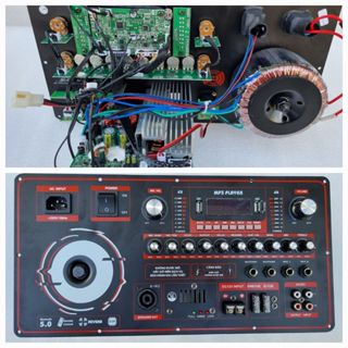 [CHÍNH HÃNG] Mạch loa kéo công suất lớn đời mới V200HX, phù hợp ráp loa bass 40, 40 đôi, và bass 50 ( KT: 19 x 38 Cm )