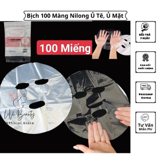 Mặt nạ nilon ủ tê,ủ dưỡng chất,bịch 100 màng nilon