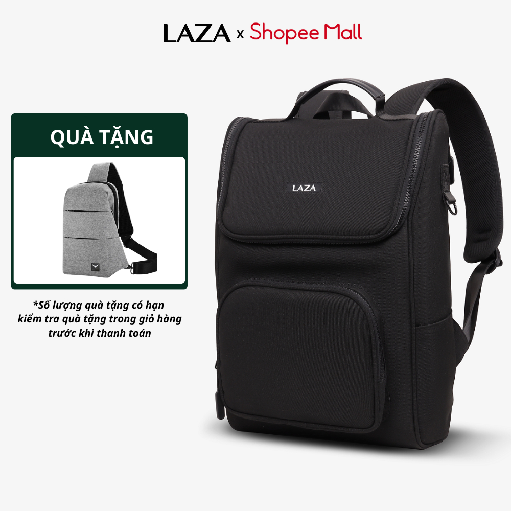 Balo LAZA Madrid Backpack 596 - Thiết kế chứa được laptop 15.6in- Chất liệu canvas trượt nước cao cấp