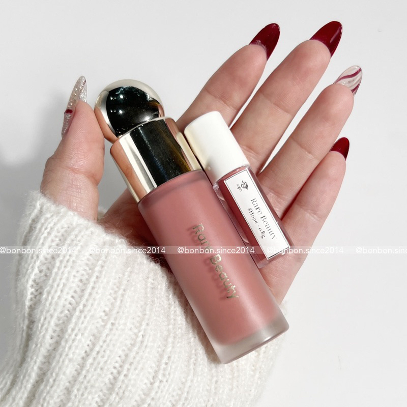 Rare Beauty chiết má kem và highlight minisize 0.8ml Bonboncosmetic