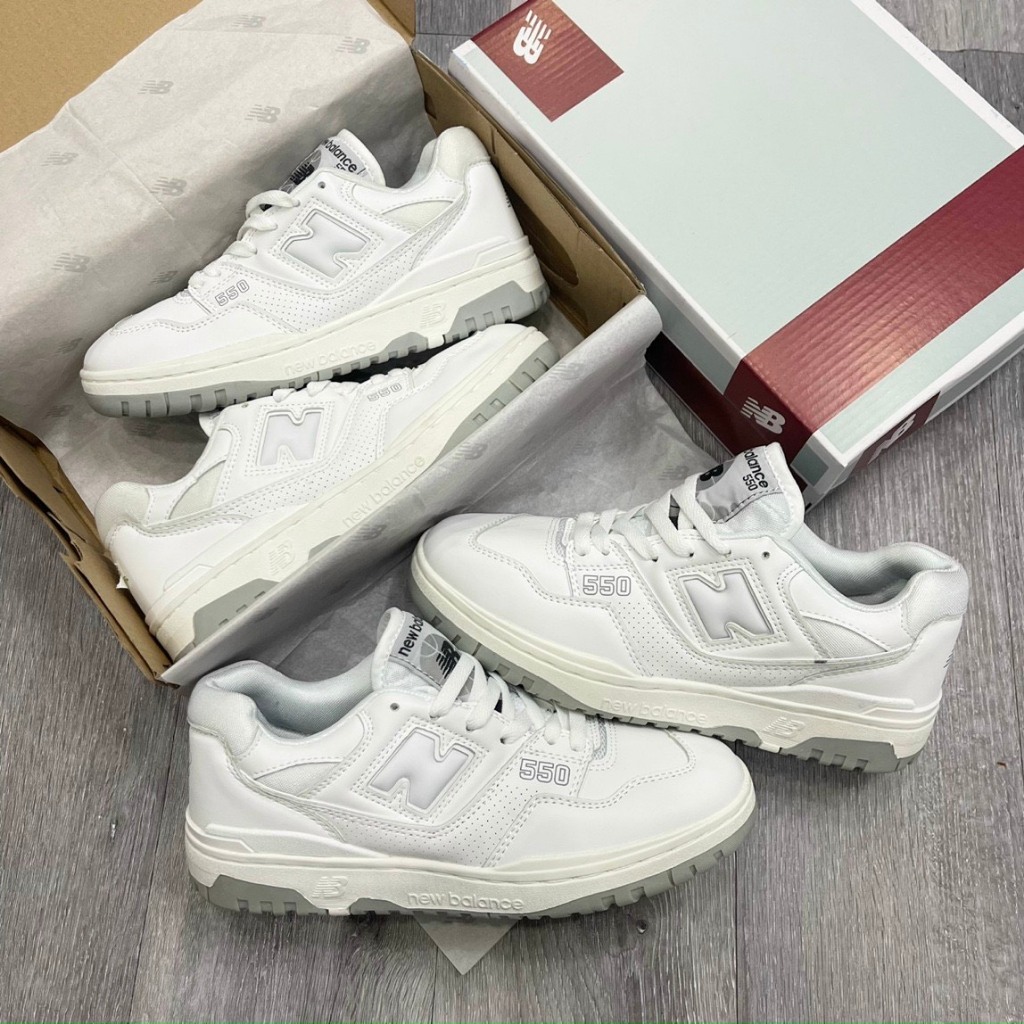 Giày New Balance 550 ‘White Green’,Xanh navi, Đen, Giày nb 550 bản chuẩn Trung xịn, Full Bill Box 2022