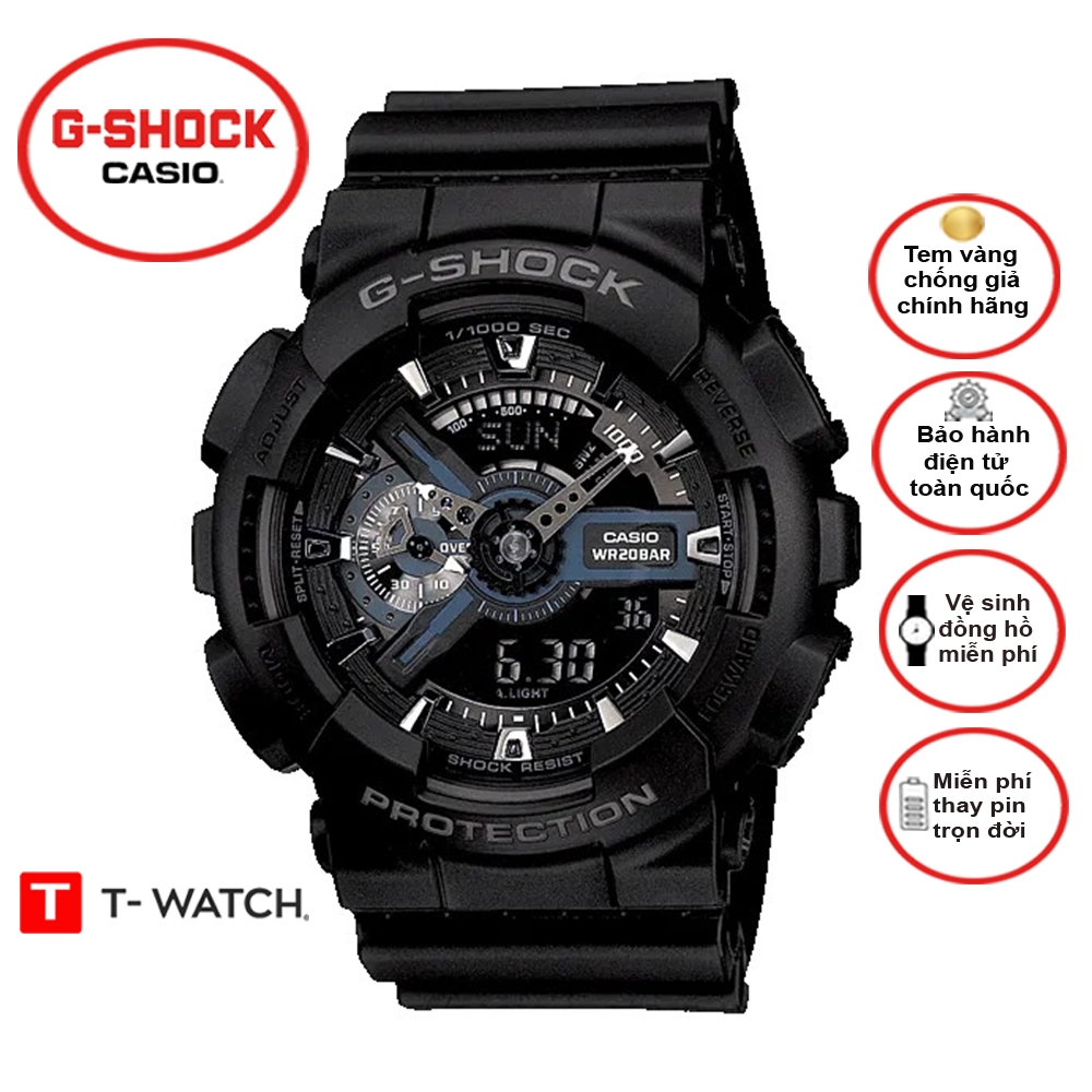 Đồng Hồ Nam Chính Hãng CASIO G-SHOCK GA-110-1B