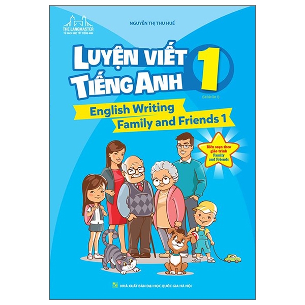 sách - Luyện viết tiếng Anh 1 (English Writing Family and Friends 1) - tái bản 01