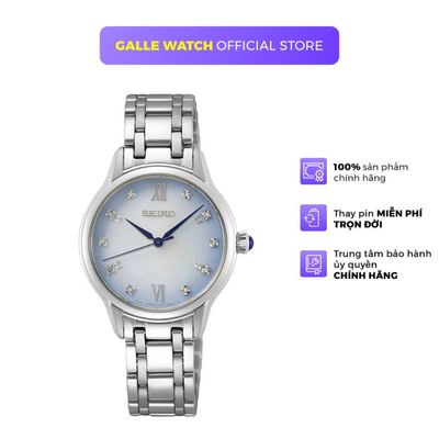 Đồng hồ nữ Seiko SRZ539P1 mặt kính Sapphire cao cấp, phong cách thời trang, chống nước 5ATM, dây thép đeo tay