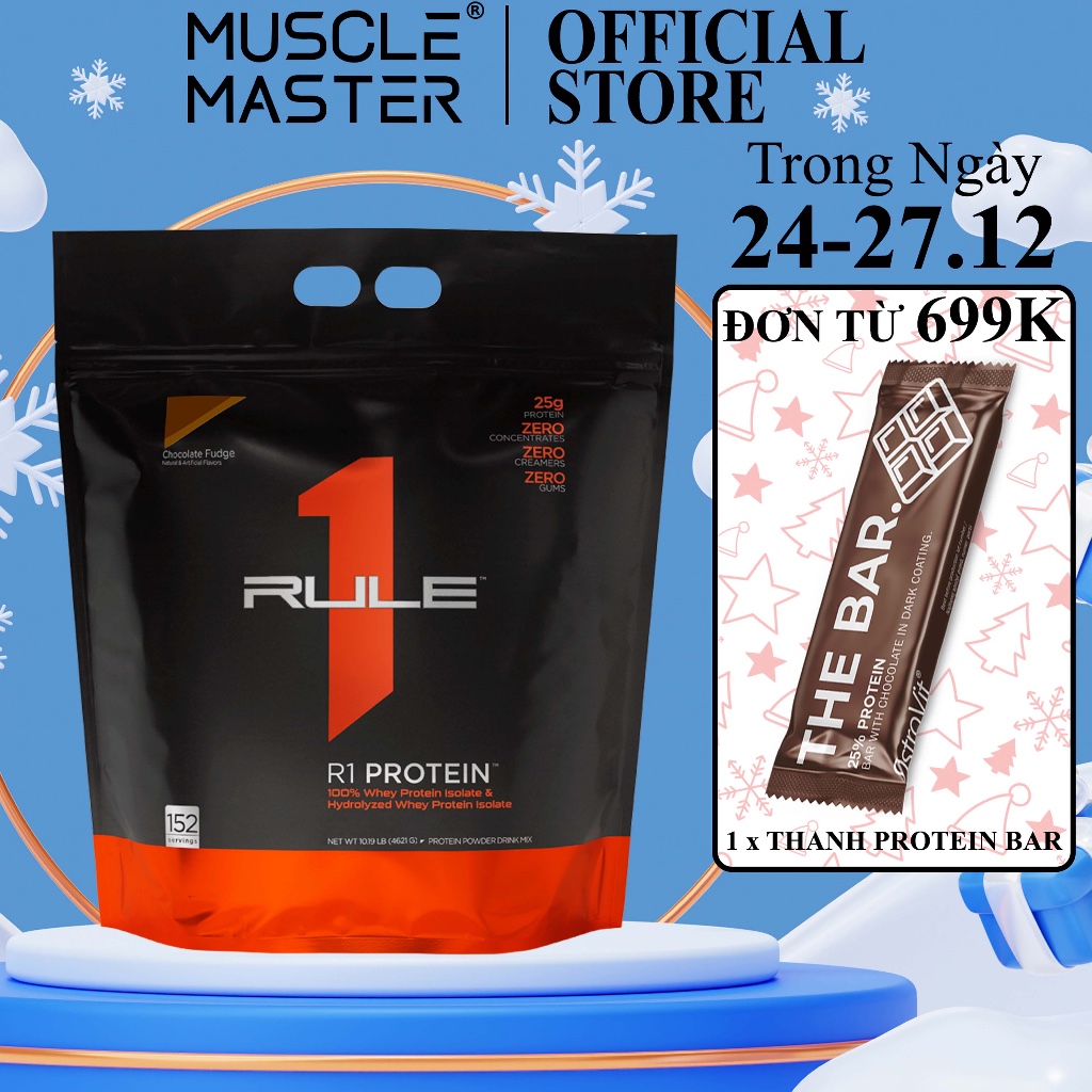 Thực Phẩm Bổ Sung Tăng Cơ R1 Rule 1 Protein 4.5Kg