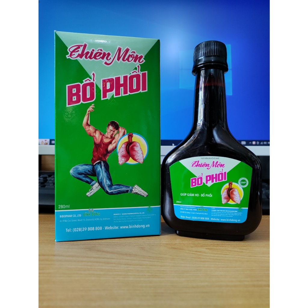 Thiên môn bổ phổi Bình Đông chai 280ml