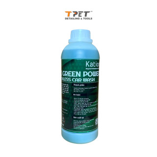 Xà phòng rửa xe không chạm Kation Active Green Power chai 1L