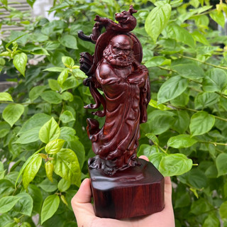 Tượng phật đạt ma sư tổ gỗ trắc