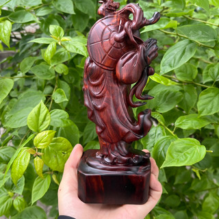 Tượng phật đạt ma sư tổ gỗ trắc
