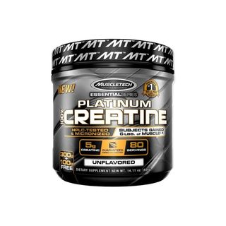 Hỗ Trợ Tăng Cơ Và Sức Mạnh MUSCELTECH 100% PLATINUM CREATINE 400 Gram (80 Lần Dùng) - Từ Mỹ