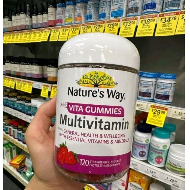 Kẹo dẻo Nature's Way Vita Gummies Adult Multivitamin 120 viên