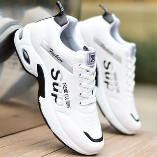 Giày thể thao nam chữ SUP giày sneaker chạy bộ thể dục đi học đi chơi jayxinh V364
