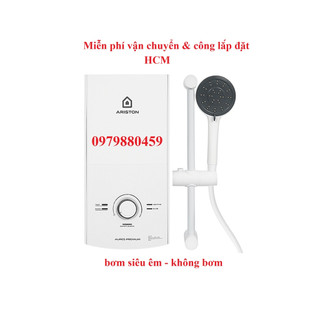 Máy nước nóng trực tiếp ARISTON có bơm Aures Premium 4.5P+ / không bơm 4.5