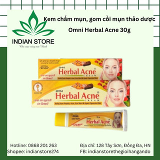 Kem chấm mụn, gom cồi mụn thảo dược - Omni Herbal Acne 30g