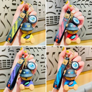 Móc khoá móc chìa khoá gấu đội nón smile cattie cm1