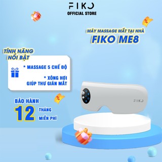 Máy massage mắt đa năng FIKO ME8 - 5 chế độ massage kết hợp chườm nóng - 3 chế độ phun sương - Kết nối bluetooth