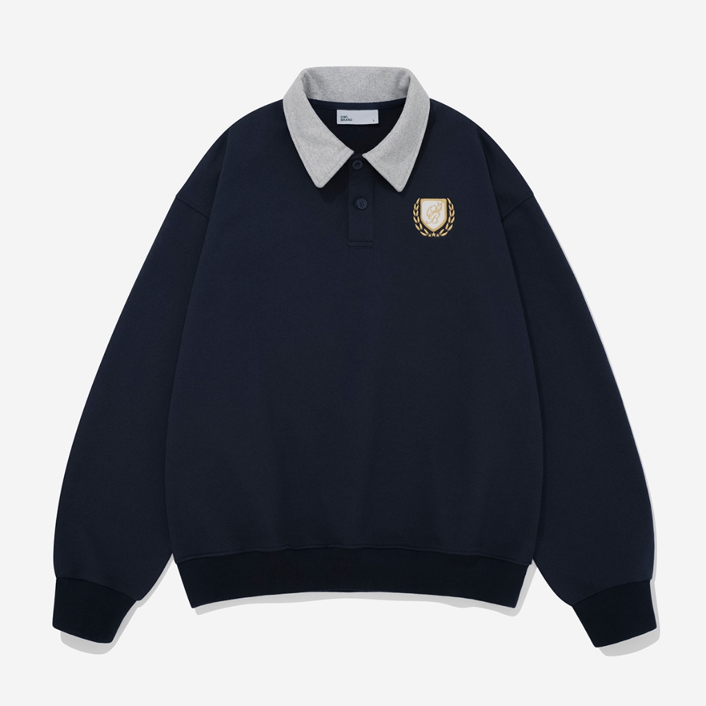 Áo nỉ chui đầu Owlbrand League/ Navy