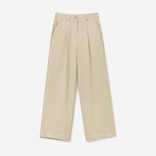 Quần tây nữ Owlbrand Loose Trouser AAO/ Tan