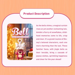 POP MART Disney 100th anniversary Bell Series Figures