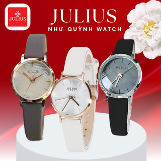 Đồng hồ nữ julius hàn quốc ja-963 dây da