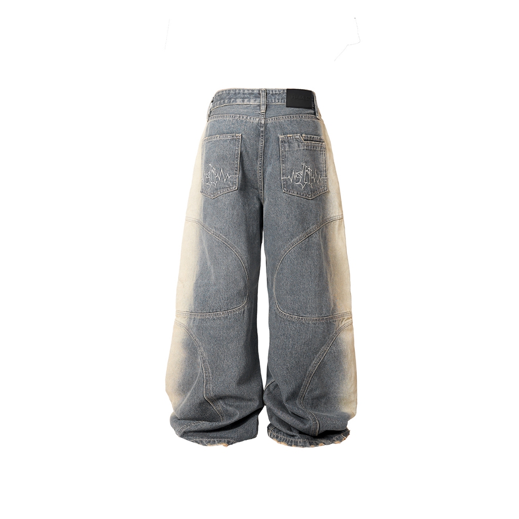 Quần Dài Unisex Vải Jean TORNADO ROUTE PANTS - HADES Brand Chính Hãng