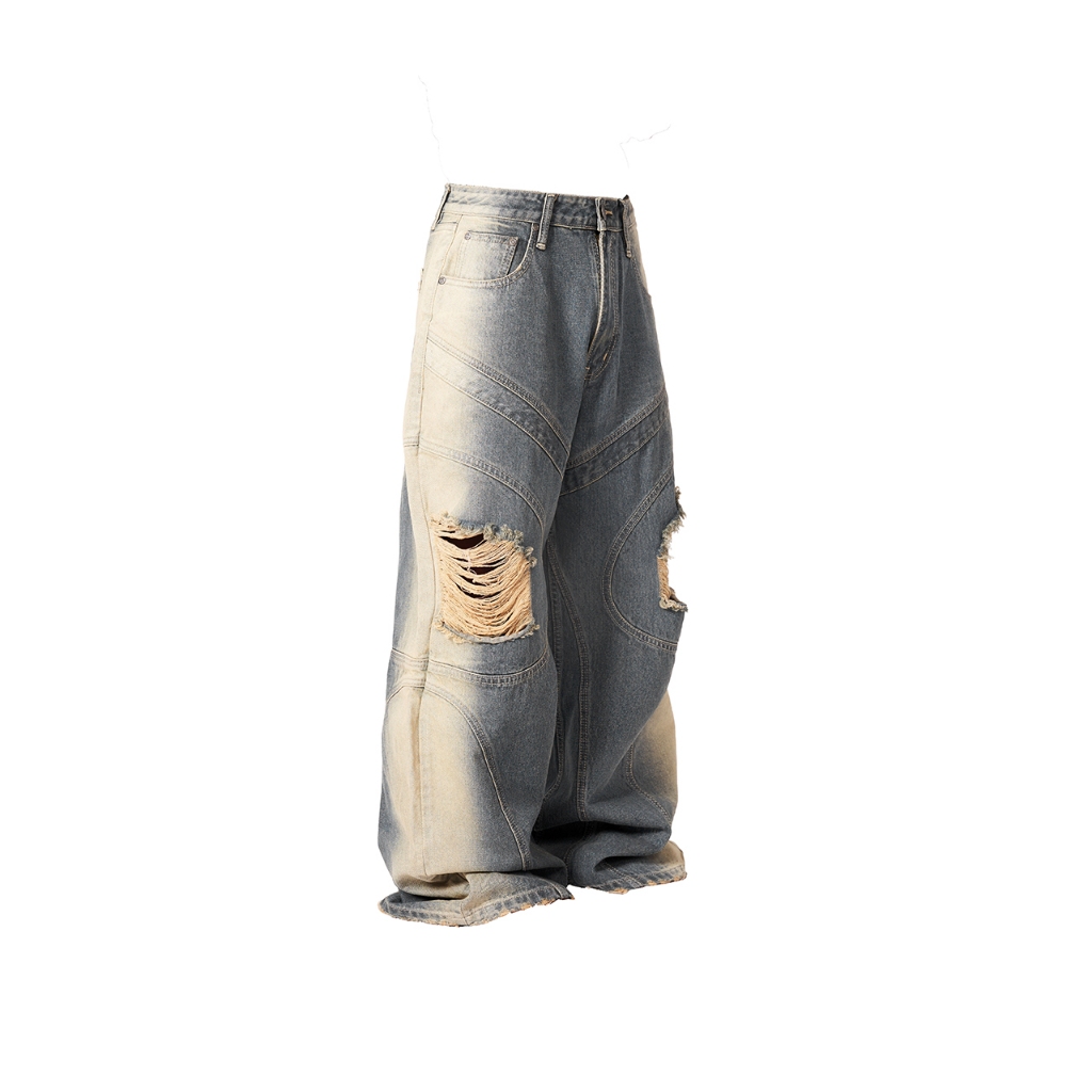 Quần Dài Unisex Vải Jean TORNADO ROUTE PANTS - HADES Brand Chính Hãng