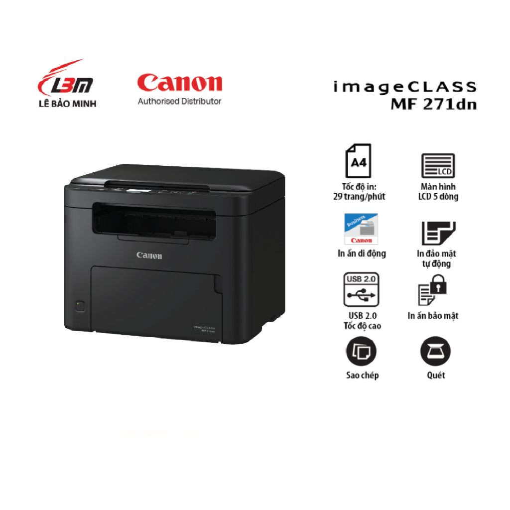Máy in laser đa năng Canon MF271dn