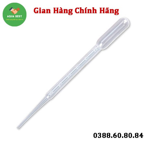 Ống hút Artemia 3ml, ống hút nhỏ giọt 3ml