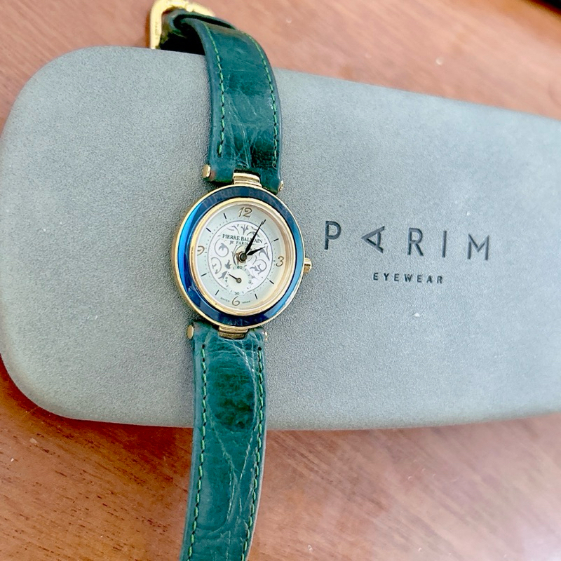 Đồng hồ nữ si hiệu PIERRE BALMAIN, hàng chính hãng máy Thuỵ Sỹ, dây da chạy kim rốn