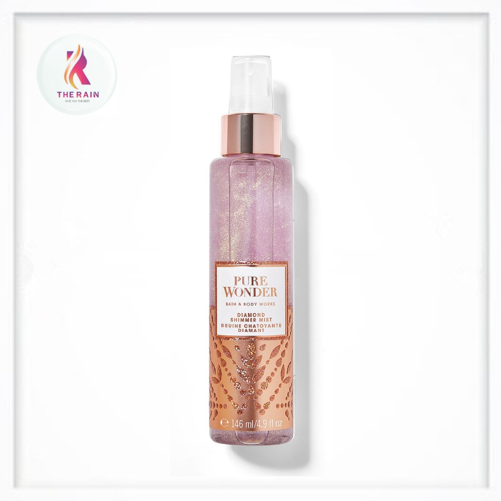 Xịt thơm toàn thân ánh nhũ Bath & Body Works Pure Wonder 146ml