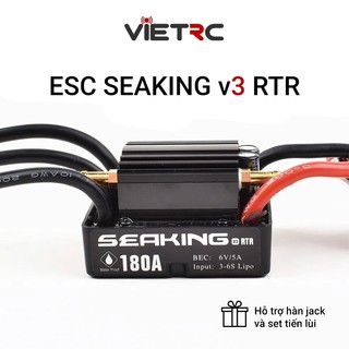 ESC không chổi than Seaking V3 RTR 90A / 120A / 180A (dùng cho tàu/cano)