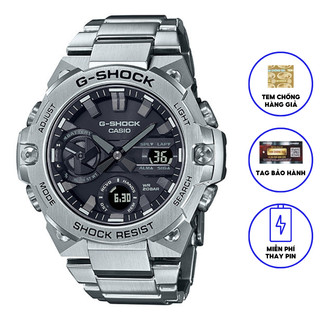 Đồng Hồ Nam Casio Dây Thép Không Ghỉ GSHOCK GST-B400D-1ADR Chính Hãng