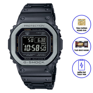Đồng hồ casio nam dây thép không ghỉ gshock gmw-b5000mb-1dr chính hãng
