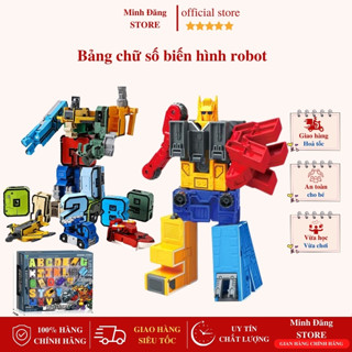 Bộ Đồ Chơi Chữ Số Biến Hình Robot