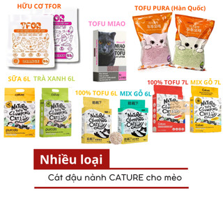 Cát Đậu Nành Cho Mèo Cature, Miao, Pura, TFor, Catsme