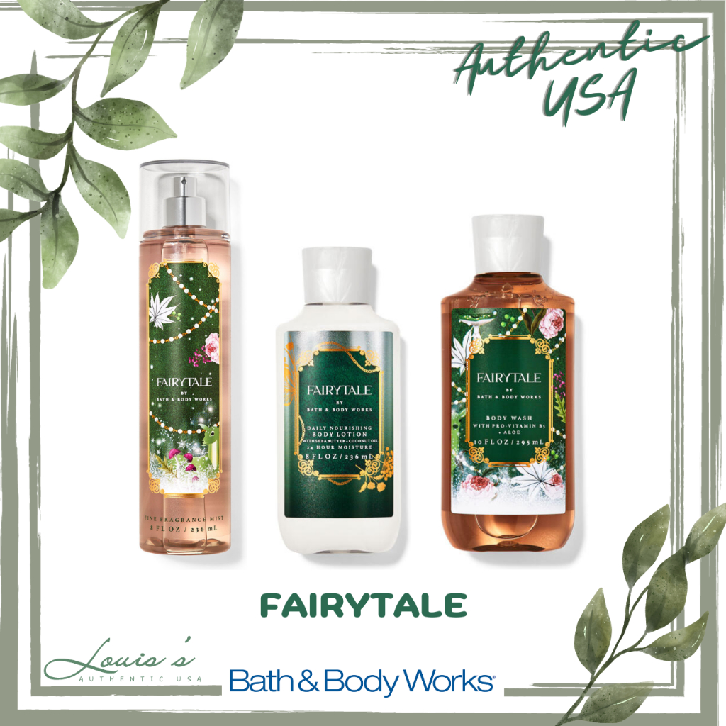 [ Full size [ FAIRYTALE - Body mist | Lotion | Tắm - Trọn bộ chăm sóc cơ thể Bath & Body Works